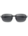 Maui Jim + Ho'Okipa XLarge Neutral Grey Black