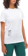 Millet + Chamonix Flower TS SS W White