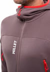 Millet + Fusion Grid Hoodie M Pepper - 4