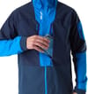 Millet + M White Shield Jkt M Icon Blue Saphir - 4