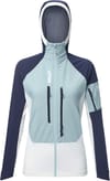 M White Shield Jkt W Aquatic Saphir + Millet