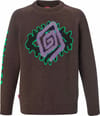 MxE Jacquard Pullover Truffle + Millet