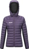 Fitz Roy Warm Hoodie W Purple Velvet Black + Millet