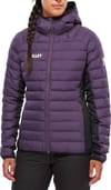 Millet + Fitz Roy Warm Hoodie W Purple Velvet Black