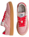 MoEa + Origin Low Pink Suede & Beige Apple