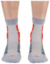 Monnet + Socquette Middle Air Gris Rouge - 3