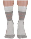 Monnet + Chaussette Trek Lin Haute Gris Ocre - 3