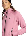 Mons Royale + Nevis W Merino Fleece Hood Dusty Pink - 3