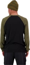 Mons Royale + Icon M Raglan Dark Olive / Black - 3