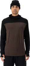 Mons Royale + M Yotei Powder Hood LS Cedar Black