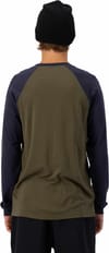 Mons Royale + M Icon Raglan Dark Olive 9 Iron - 3