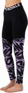 W Cascade Merino Flex 200 Legging Signal Lost Lupin + Mons Royale