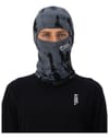 Mons Royale + Santa Rosa Merino Flex 200 Balaclava Garment Dyed Grey Tie Dye  - 4