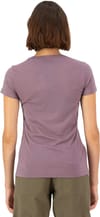 Mons Royale + W Icon Merino Classic T-Shirt Mauve - 3