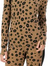 Mons Royale + Cascade W Merino Base Layer 1/4 Zip Long Sleeve Aoraki Lily Toffee - 5