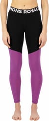 Cascade W Merino Base Layer Legging Purple Bolt + Mons Royale