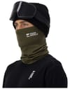 Mons Royale + Daily Dose Merino Neckwarmer Dark Olive - 3