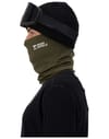 Mons Royale + Daily Dose Merino Neckwarmer Dark Olive - 4