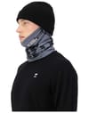 Mons Royale + Daily Dose Merino Neckwarmer Mtn Pixel Grey - 4