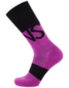 Ultra Cushion Merino Snow Sock Purple Bolt / Black + Mons Royale