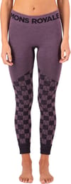 Ascender Merino Baselayer Legging W Mauve/Black + Mons Royale