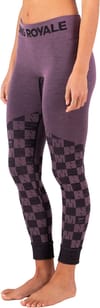 Mons Royale + Ascender Merino Baselayer Legging W Mauve/Black - 3