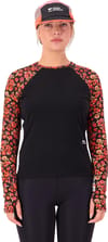 Mons Royale + Bella Merino LS W Ditzy Camo/Black