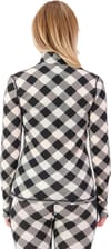 Mons Royale + Cascade Merino Baselayer 1/4 Zip LS W Check - 3