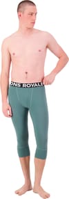 Mons Royale + Cascade Merino Baselayer 3/4 Legging M Burnt Sage - 5