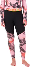 Mons Royale + Cascade Merino Baselayer Legging W Paintbrush Pink/Black