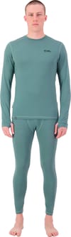 Mons Royale + Cascade Merino Baselayer LS M Burnt Sage - 4