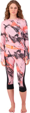 Mons Royale + Cascade Merino Baselayer LS W Paintbrush Pink - 4