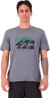 Mons Royale + Icon Merino T-Shirt M Steel Grey