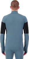 Mons Royale + Olympus Merino Baselayer 1/4 Zip LS M Goblin Blue/Black - 3