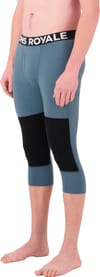 Mons Royale + Olympus Merino Baselayer 3/4 Legging M Goblin Blue/Black - 4