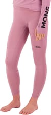 Mons Royale + Olympus Merino Baselayer Legging W Sierra Pink