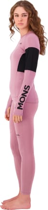 Mons Royale + Olympus Merino Baselayer Legging W Sierra Pink - 4