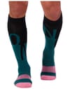 Mons Royale + Ultra Cushion Merino Snow Sock Jasper/Black - 3