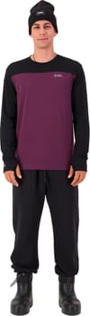 Mons Royale + Yotei Merino LS M Fig/Black - 4