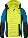 Montura + Cielo Hooded Duvet Steel Blue/Sunny Lime - 4