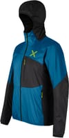 Montura + Traccia Octa Hooded Jacket Steel Blue/Sunny Lime - 3