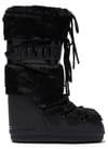 Moon Boot Classic Faux Fur Black + Moon Boot