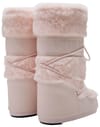 Moon Boot + Moon Boot Icon Faux Fur Dusty Pink - 3