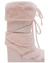 Moon Boot + Moon Boot Icon Faux Fur Dusty Pink - 4