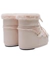 Moon Boot + Moon Boot Icon Low Faux Fur Dusty Pink - 3