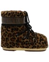Moon Boot Icon Low Fleece Leopard Cognac Cocoa + Moon Boot