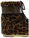 Moon Boot + Moon Boot Icon Low Fleece Leopard Cognac Cocoa - 4