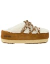 Moon Boot Evx Mule Shearling Whisky Off White + Moon Boot