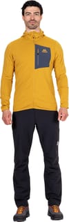 Mountain Equipment + Lumiko Hooded Jacket M Mustard/Ombre