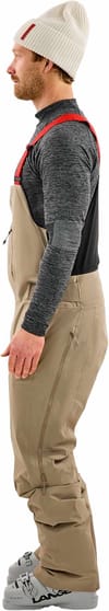 The Mountain Studio + 3L Hybrid Shell Bib Pant Brindle - 3